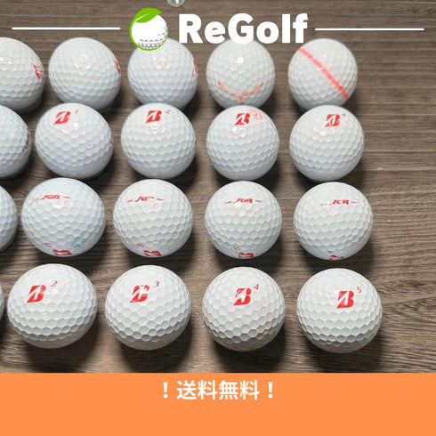 【中古】 【送料無料】ロストボール ブリヂストン ツアーB TOUR B JGR パールピンク 2021年モデル 20球 Cランク ゴルフボール リゴルフ
